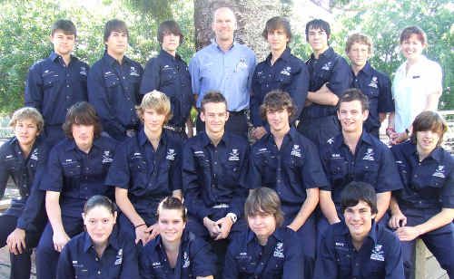 17 students were inducted into the pre-trade program at Maryborough State High School last week – they are pictured with vocational education Head of Department Richard Jack and Stacey Foster from sponsor MRAEL Group. 17 students were inducted into the pre-trade program at Maryborough State High School last week – they are pictured with vocational education Head of Department Richard Jack and Stacey Foster from sponsor MRAEL Group.